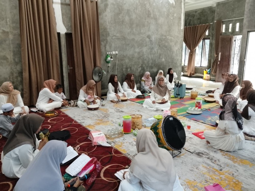 Kegiatan Habsy Ibu-Ibu PKK Desa Halubau Utara